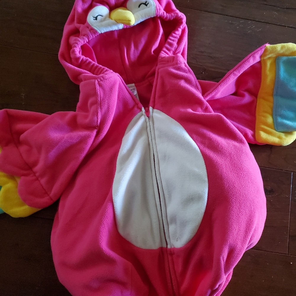 Toddler Girl Parrot Costume 12 mo